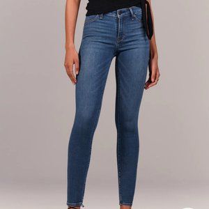 Abercrombie & Fitch Mid Rise Jean Leggings